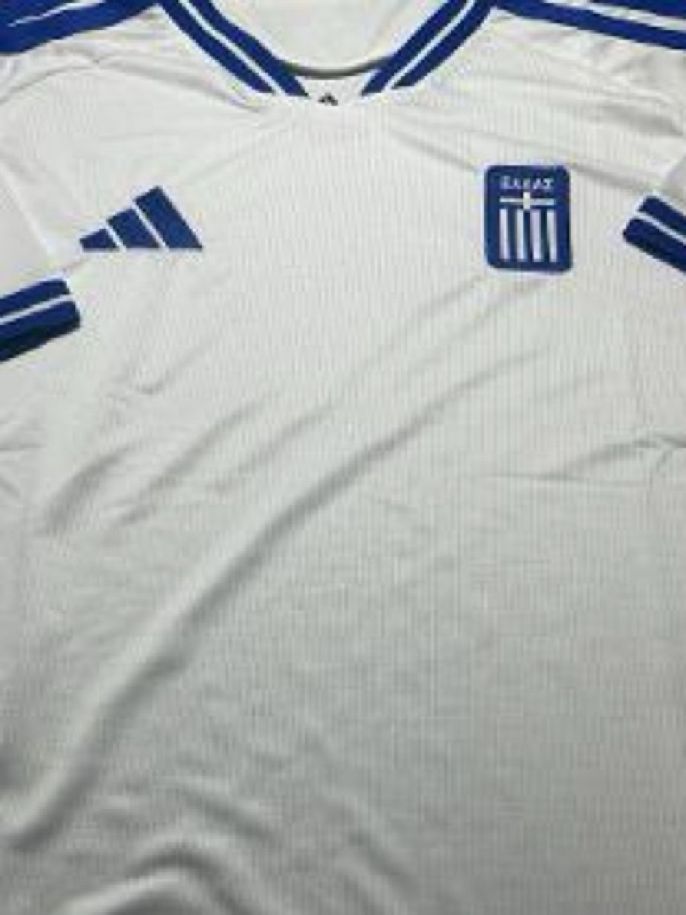 Adidas GREECE National Team Men’s JERSEY Sz M,L,XL,2X New w tags